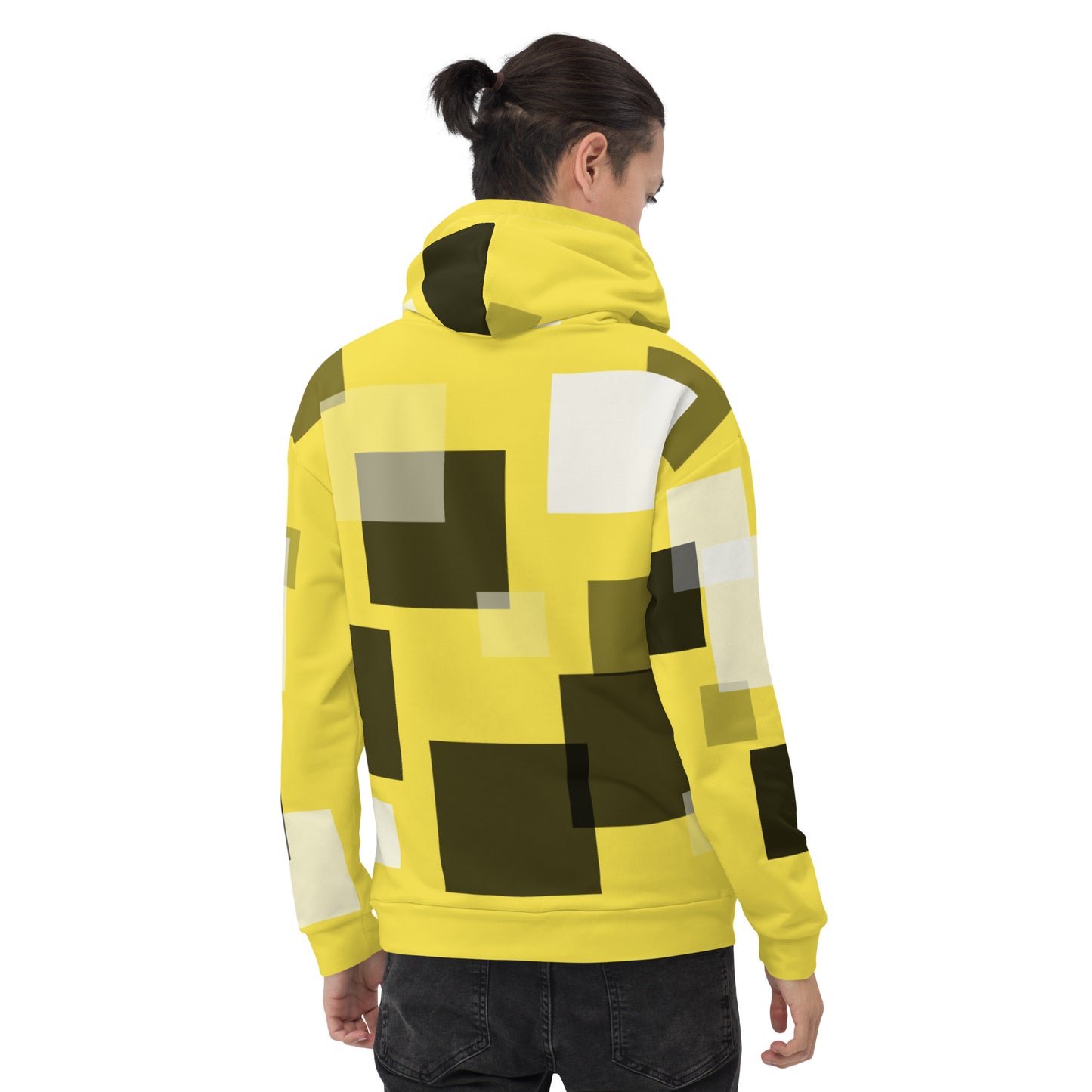 Narvik AOP Hoodie v 7 - Yellow