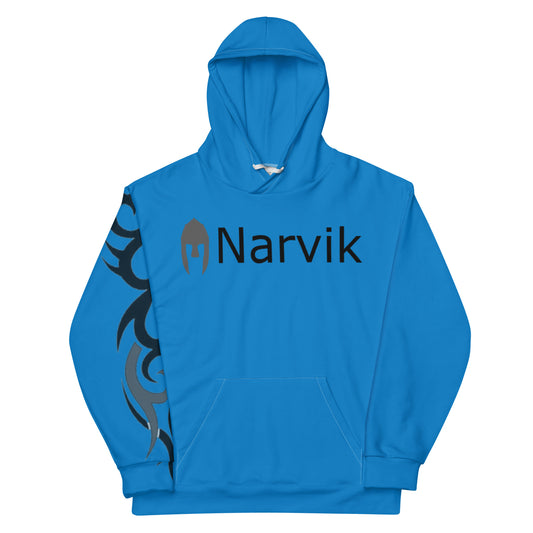 Narvik AOP Hoodie v 14 Tatoo - Wasser