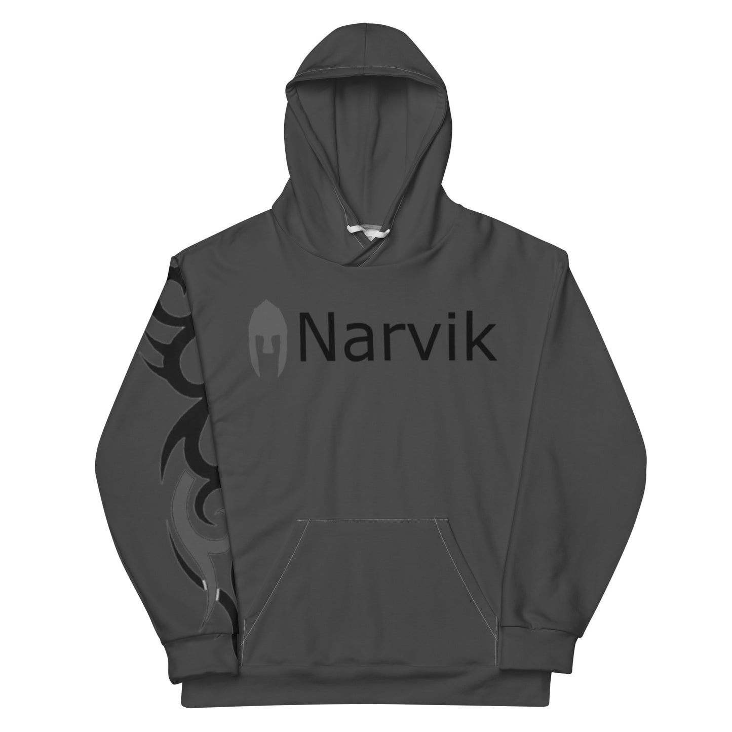 Narvik AOP Hoodie v 14 Tatoo - Slate