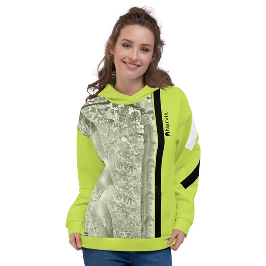 Narvik AOP Hoodie v 6 - Lime