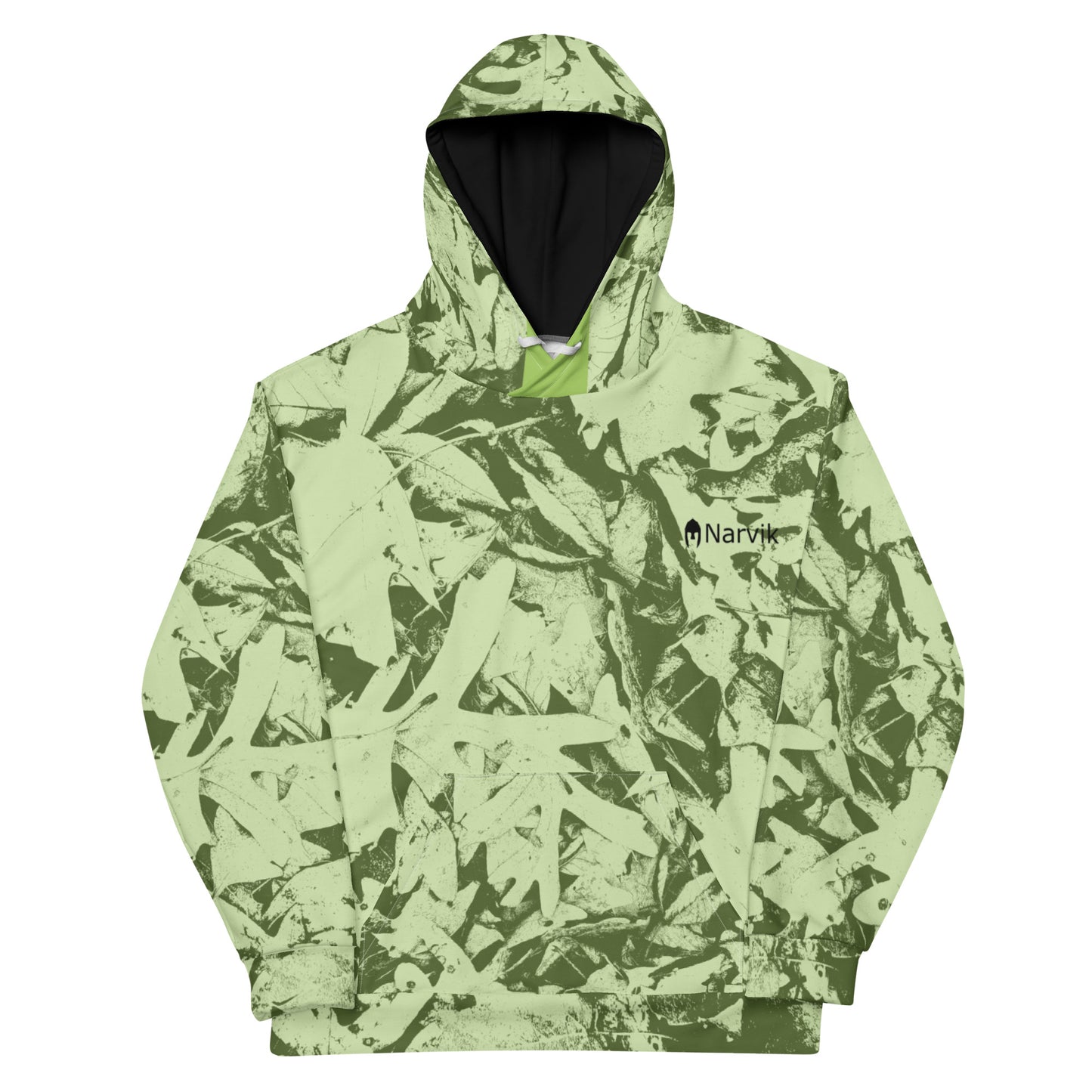 Narvik AOP Hoodie v 9 - Limette