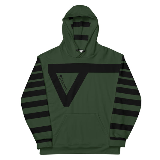 Narvik AOP Hoodie v 1 - Alpine Green