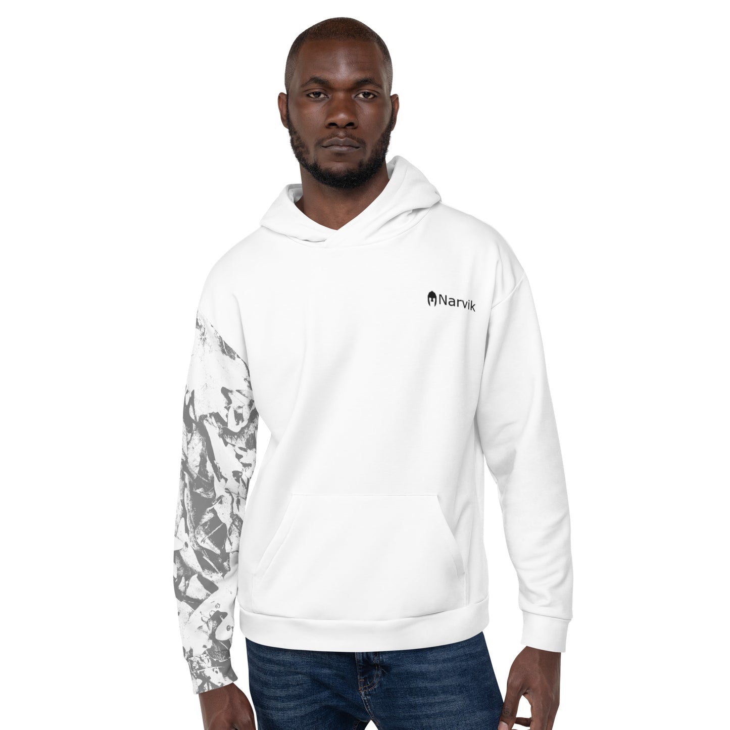 Narvik AOP Hoodie v 2.1 - White