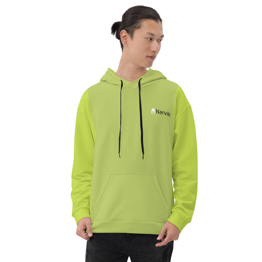 Narvik AOP Hoodie v 11 - Lime