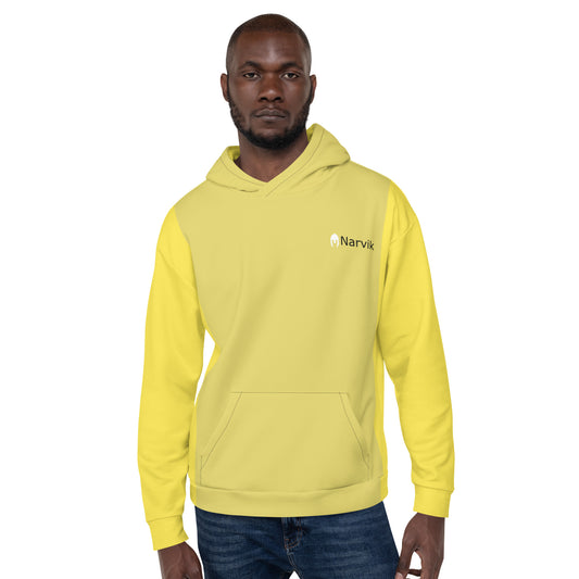 Narvik AOP Hoodie v 11 - Gelb