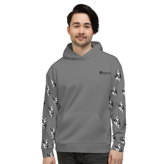 Narvik AOP Hoodie v 12 - Slate