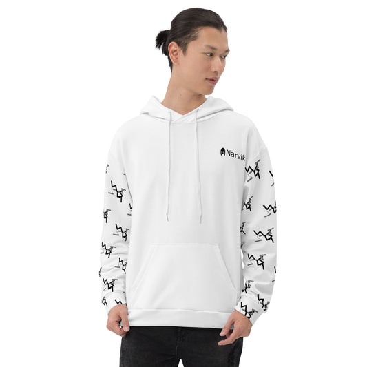 Narvik AOP Hoodie v 12 - White