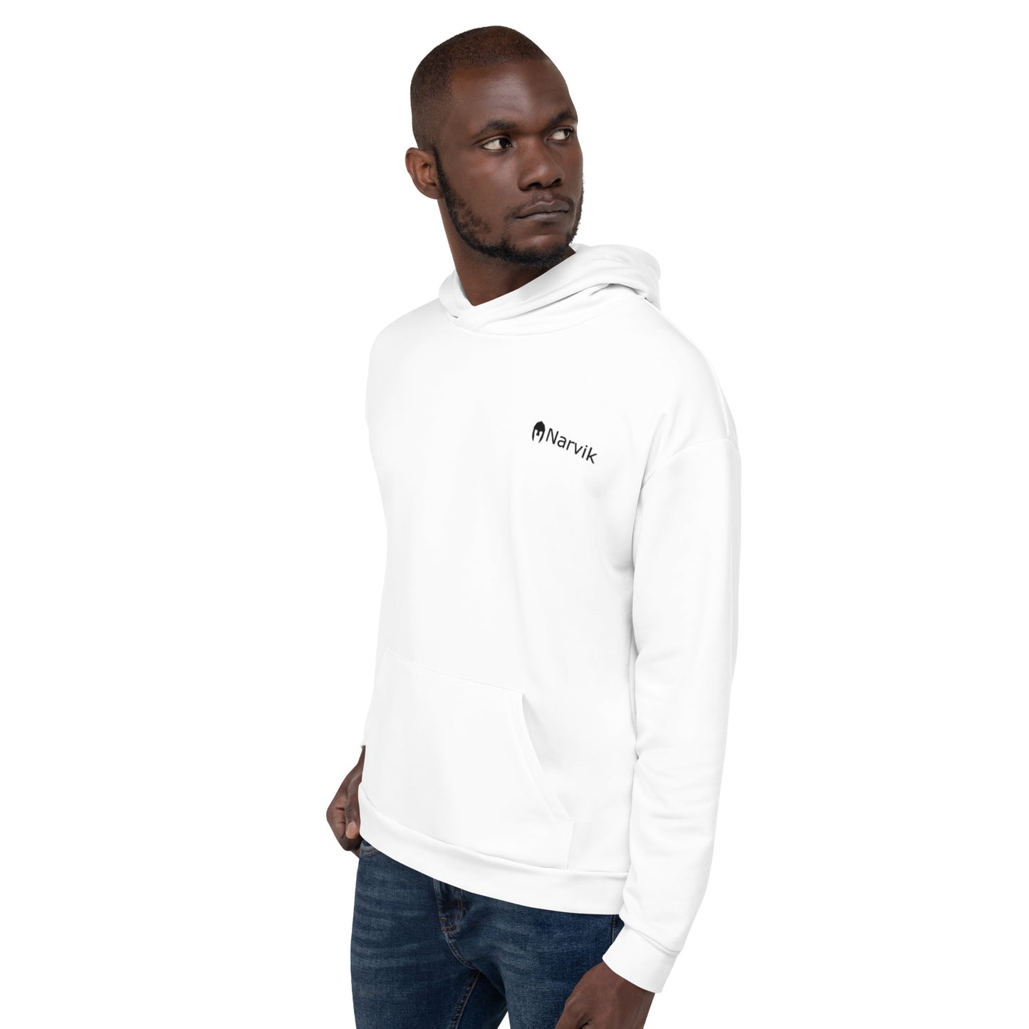 Narvik AOP Hoodie v 2.1 - White