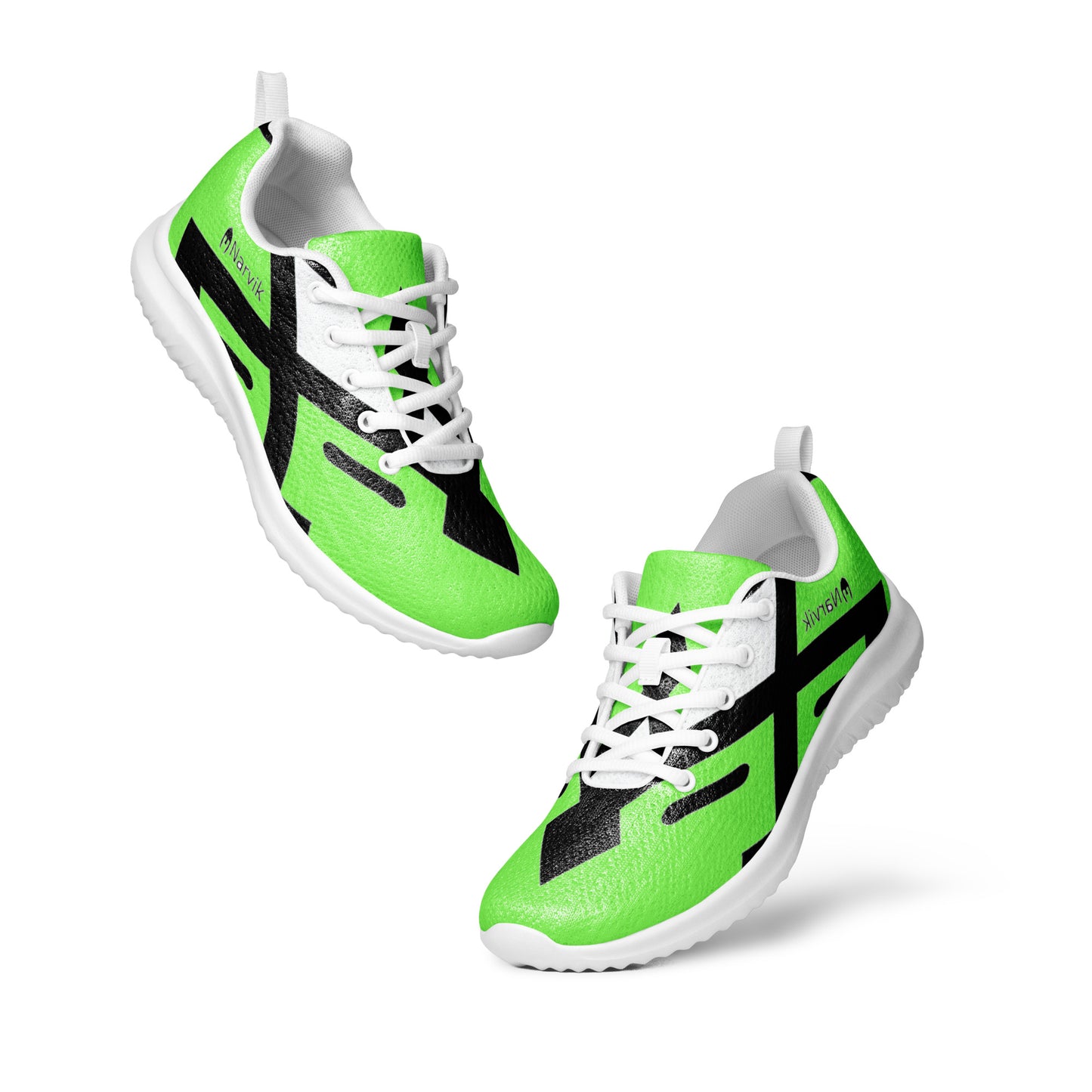 Men’s athletic shoes - MS 500 - Green Flourescent