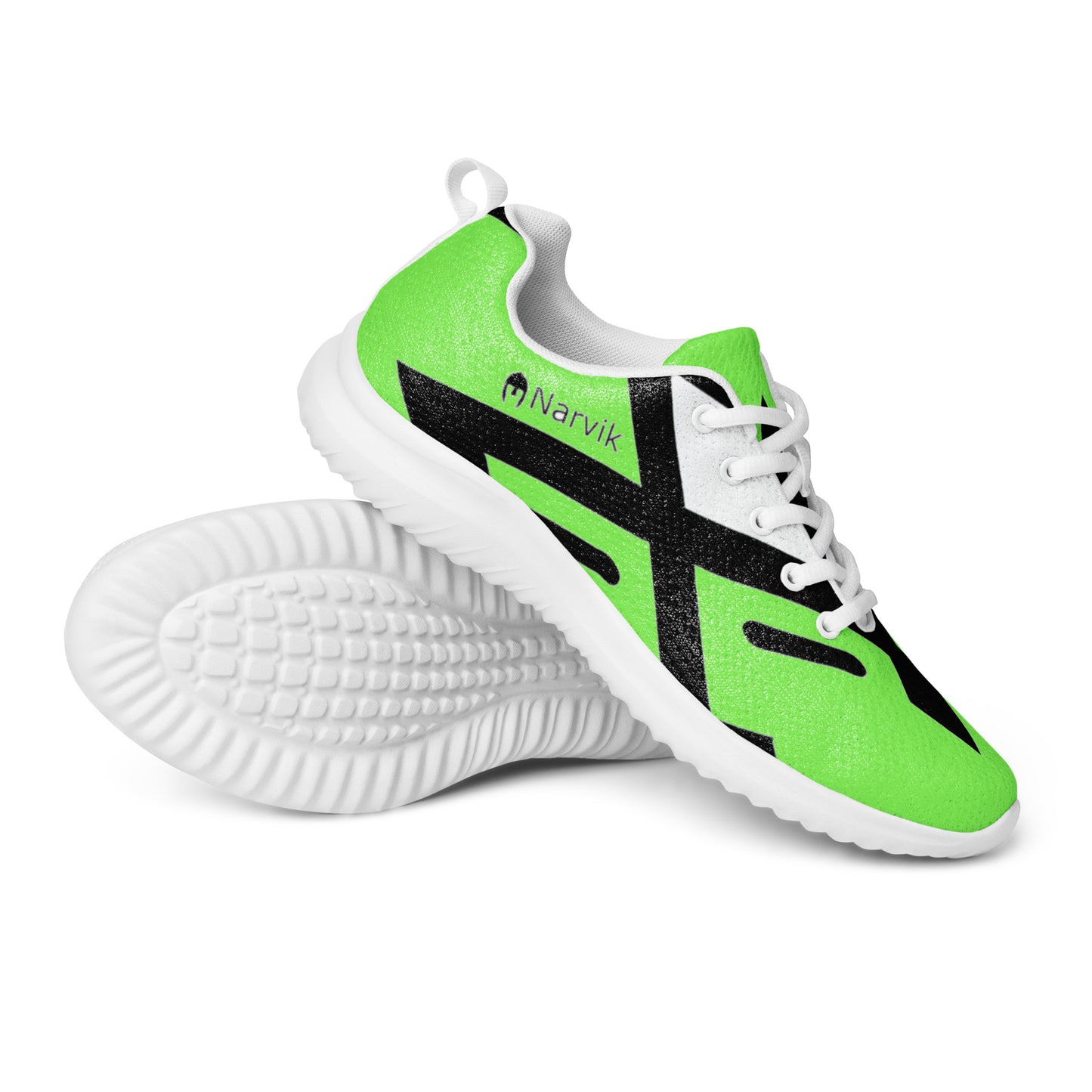 Men’s athletic shoes - MS 500 - Green Flourescent