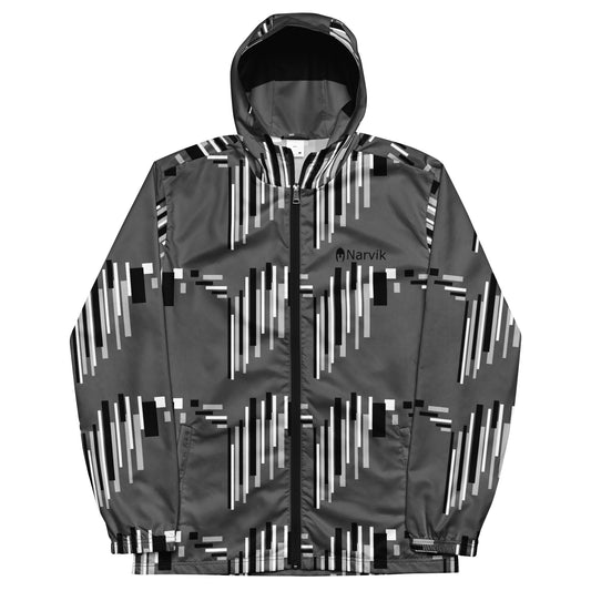 Narvik AOP Windbreaker v 2 - Skifer